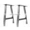 Table Leg Cheap Modern Outdoor Furniture Garden Park Cross Square X Shaped  Metal Coffee stainless steel Table Legs