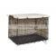 Hot sale cheap portable foldable reinforced and exquisite stainless steel buy pet cage rabbit