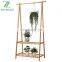 Bamboo Plant Flower Display Shelf Rack or Clothing Rack