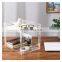 2 Tier Acrylic Document Storage Tray Multifunctional Food Serving Tray Desktop Tray Document Holder