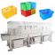 High Quality Automatic Plastic Basket Washing Machine/ Plastic Crates Washer /  Case box basket crate washing machine