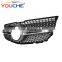Diamond Radiator Style Front Grille Mesh Hood for Mercedes GLK Class X204 2012-2015 ABS Grill