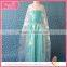 Wedding blue dress design kids dress for cosplay elsa party