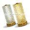 Modern Minimalist Glass Table Lamp Bedroom Bedside Desk Light Luxury Living Room Iron Soft Decoration Table Lamp