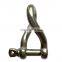 JRSGS Wholesale Marine Hardware Rigging Stainless Steel 304/316 Polished  Twist Shackles