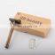 Eco Friendly Shaving Safety Razor High Quality Classic Thin Bamboo Razor Long Wooden Natural Bamboo Handle Black Safety Razor
