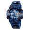 Promotional sports digital kids watch brand Skmei1163 multicolor 50m waterproof wristwatch for children
