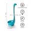 Nessie Ladle Spoon -Turquoise Cooking Ladle for Serving SoupHigh Heat Resistant Loch Ness Stand Up Soup Ladle