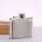 Custom Logo Different Capacity Male Alcohol Whisky Wine Pot Bottle Pocket Portable Stainless Steel Hip Flask
