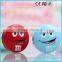 Cute cartoon smile shape power bank 8000mAh high quality universal charger