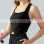 Breathable Running Wear Square Neck Cross Back Yoga Tank Top Sleeveless Gym Fitness Tops Yoga Tank Top Women With Fixed Pad