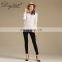Long Sleeve White Pullover Light Basic Vneck Women Cashmere Sweater