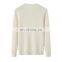 Erdos Women's Casual Winter 100% Cashmere Pullover 12GG Crew Neck Sweater Knitted OEM Service
