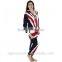 Fashions Adults Man And Women Onesie American Flag Print Jumpsuit