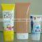 100ml plastic tube for cosmetic packaging,soft flat tube