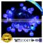 led round ball christmas string light for outdoor use