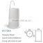  one piece round pedestal porcelain basin price