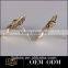 Newest design Fashion round cz silicone earring
