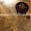 6mm brazilian walnut german hdf light embossed v-groove laminate flooring