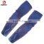 Topwise outdoor sports uv protection polyester blue arm sleeves