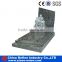 Classic black granite black monument for cemetry