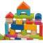 2015 New Educational Wooden Colorful Building Blocks With Barrel                        
                                                Quality Choice