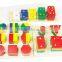 Math Game 14 Pieces Montessori Teaching Toy Preschool Educational Toys