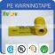 printable PE caution tapes / PE warning barrier tapes