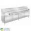 Salad Bar Counter Stainless Steel Refrigerated Salad Bar (SY-RST2400S SUNRRY)
