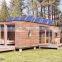 habitable container wood tiny house