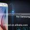 Scratch-resistant 9 H hardness Ultra-thin tempered glass screen protector for Samsung S 6 with retail package