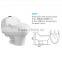 China Bathroom Sanitary Ware One Piece Toilet