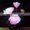 Artificial Fiber Optic Peony Flowers With Led Light Home and Party Decor Lamp