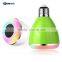 High Quality music android IOS music playing bluetooth smart led light bulb with speaker