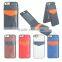 Card Slim PU leather TPU hybrid With Stand Cell Mobile Phone Case for apple iphone 6 6s Plus