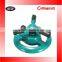 Garden Sprinklers 3 Arm Watering Lawn Sprinkler Garden Plant Yard 360 Degree Irrigation System Spray