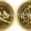 Customized Gold Bronze Silver high quality fake gold Coins
