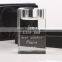 square crystal glass tealight candle holder