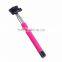 New product design Silicone selfie stick with bluetooth shutter button