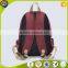 2016 amazing design customized casual teenagers laptop canvas backpack                        
                                                Quality Choice