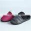 Preimum quality side seam woman diamond knit indoor slipper