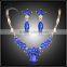 Wholesale Gold Plated Colored Gemstone Jewelry Set in China