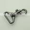 Wholesale nickel free 1" zinc alloy gun plating metal strap buckles dog leash snap hook