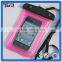 Hot sell mobile phone pvc waterproof bag for iphone