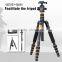 Q668 Aluminum Video Camera Tripod, Portable Digital Camera Tripod