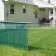 chain link fence with stylish privacy slats