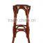 French High Seat Wooden Bar Chair