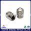 Stainless steel tip machine set screw