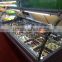 3 m fresh food display showcase counter