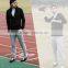casual wear wholesale popular overcoat or sport jacket or mens overcoat with zip made in China with low price